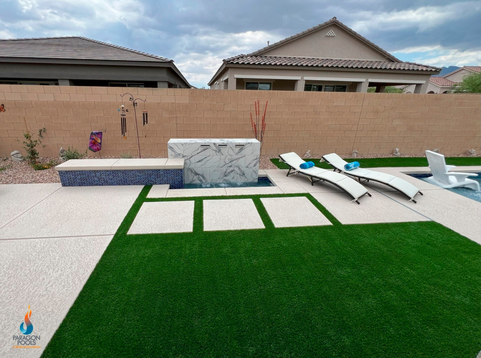 Small Pools - Modern - Pool - Las Vegas - by Paragon Pools