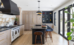Kitchen of the Week: Wood and Black Elegance in a 1920s Colonial
