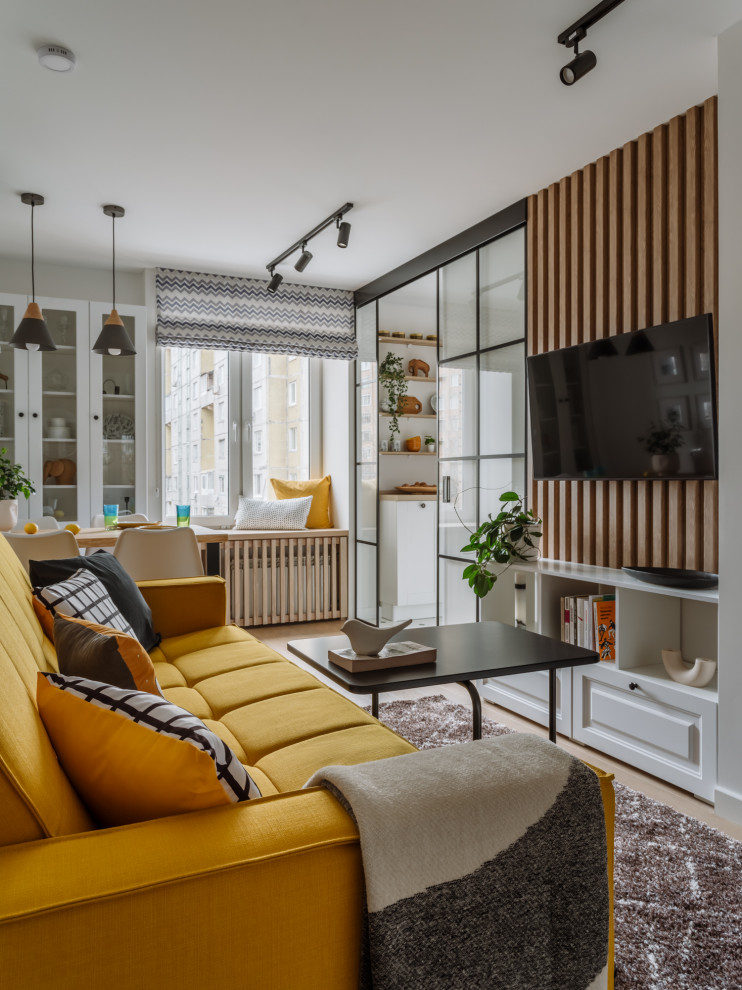 Квартира с яркими акцентами на Трифоновской