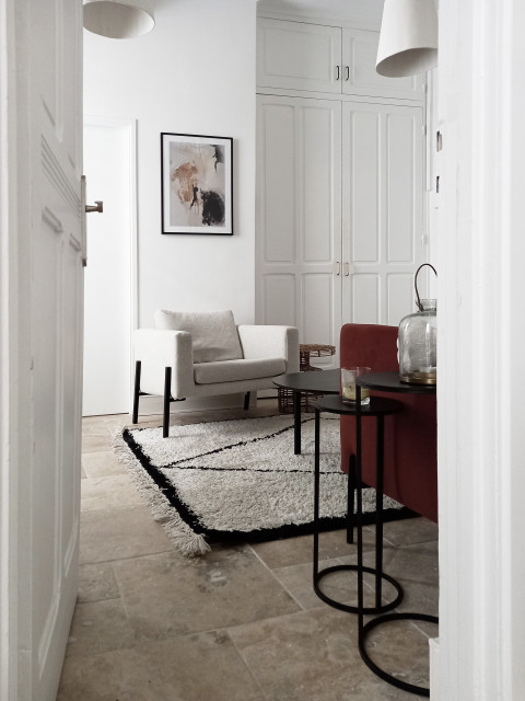 PARIS IX contemporary-living-room