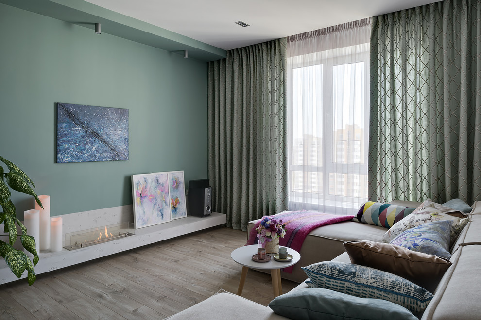 Квартира Оксаны с зимним и летним текстилем