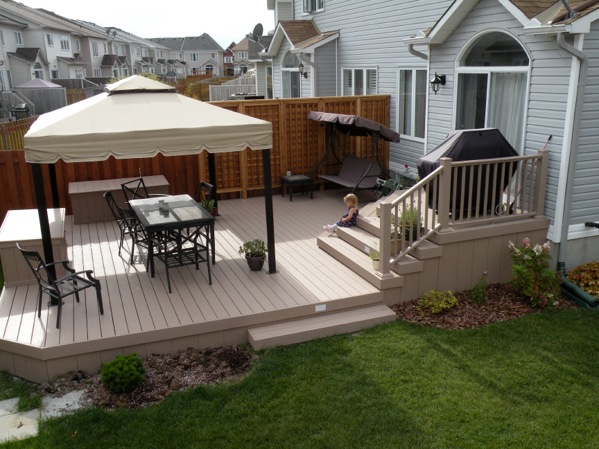 Custom Multilevel Decks Modern Deck Toronto by Hickory Dickory