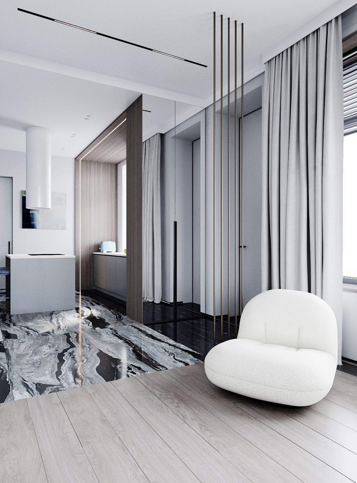 Интерьер гостиной