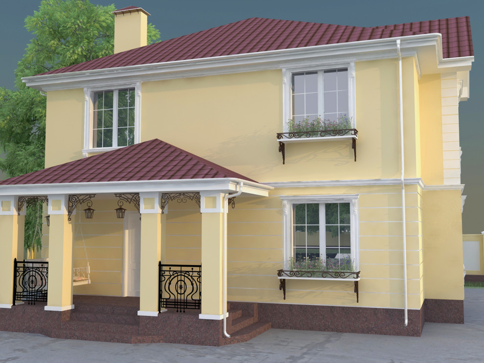 Коттедж в классическом стиле