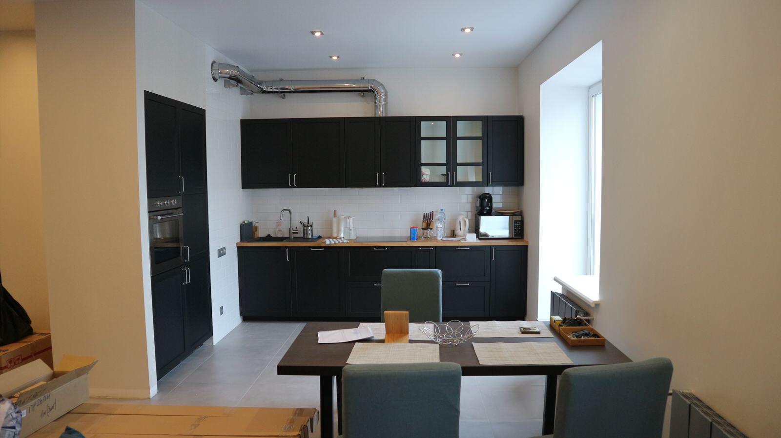 Ремонт двухкомнатной квартиры по дизайн-проекту.