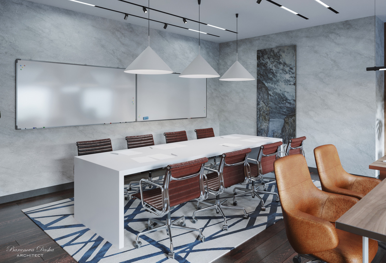 Интерьеры офиса строительной компании