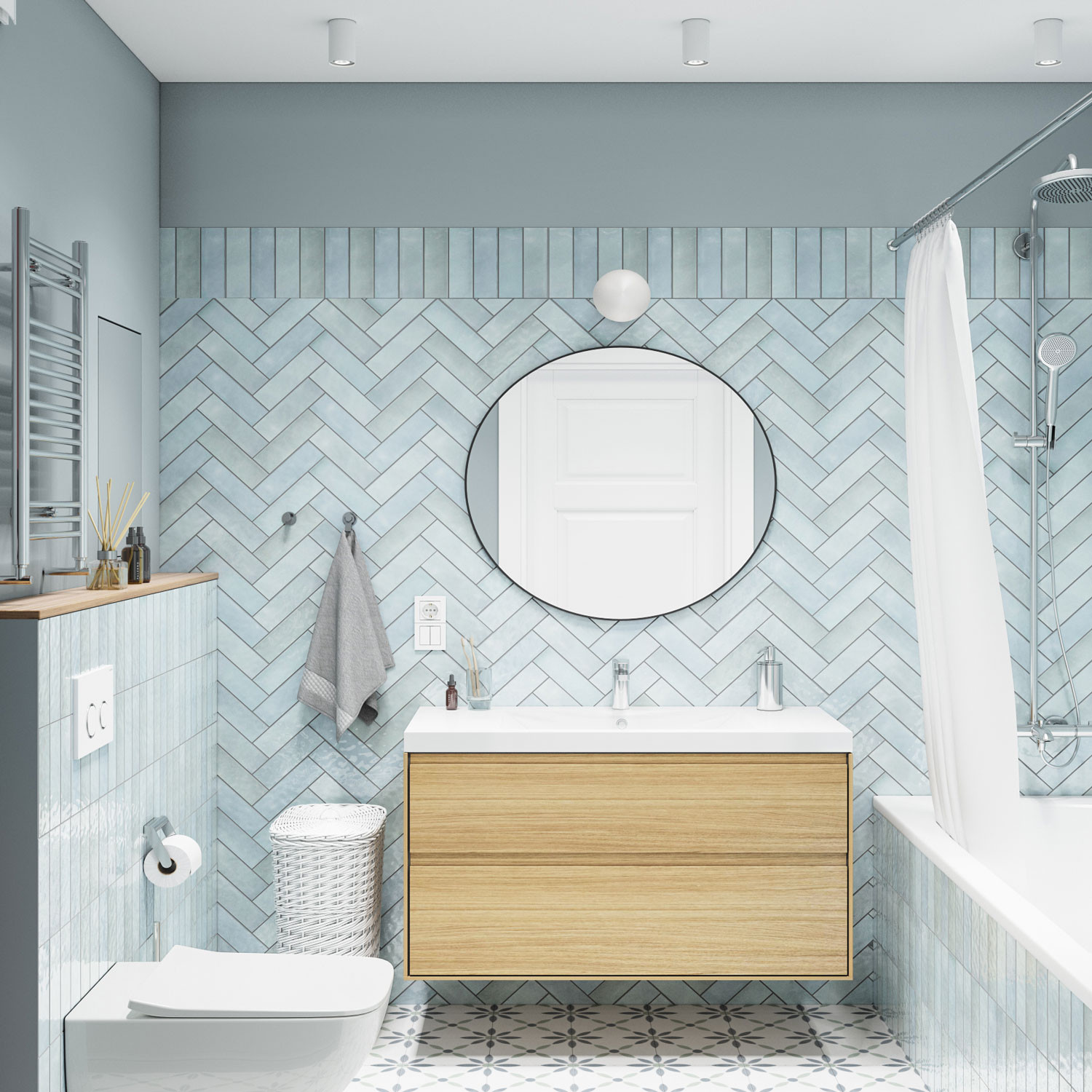 Трехкомнатная квартира для молодой семейной пары