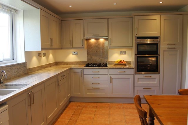 The difference between Before & After! transitional-kitchen
