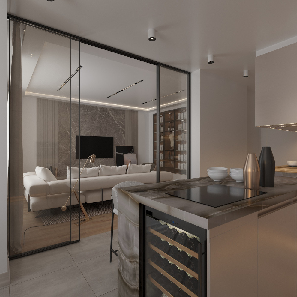 Дизайн квартиры 150 кв.м., г. Екатеринбург, ЖК Макаровский