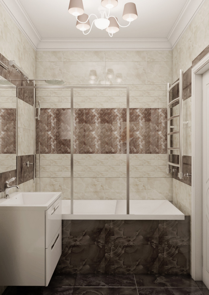 3х-комн. квартира для семьи в стиле неоклассика