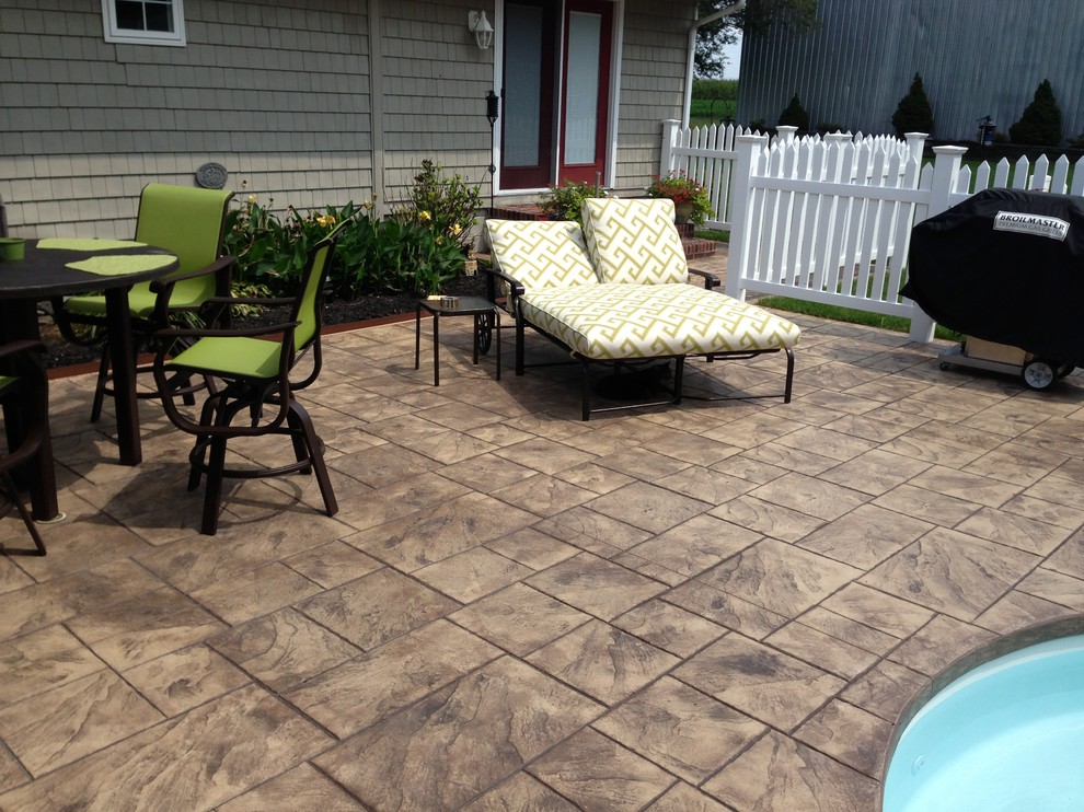 Stamped concrete patios Other by Delaware Decorative Concrete Houzz
