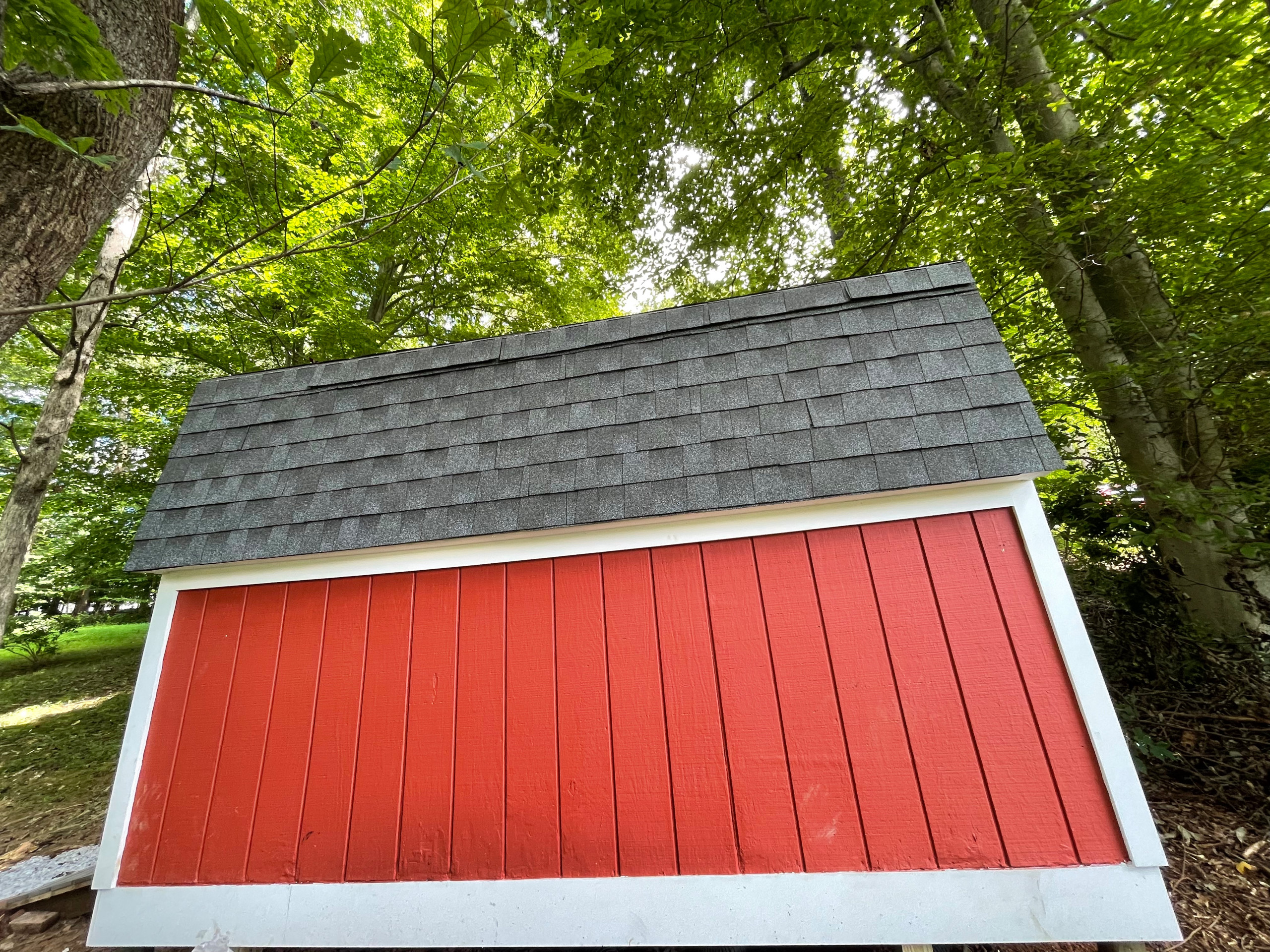 Storage shed remodeling