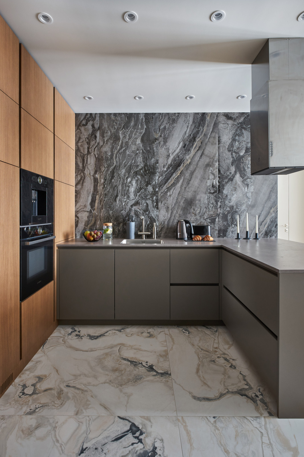 Квартира в Минске с необычной кухней