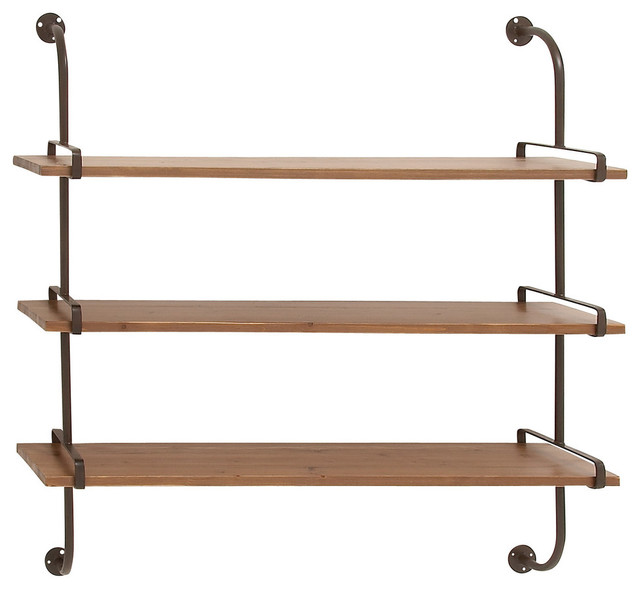 Binnerton Shelf Industrial Display And Wall Shelves by Brimfield