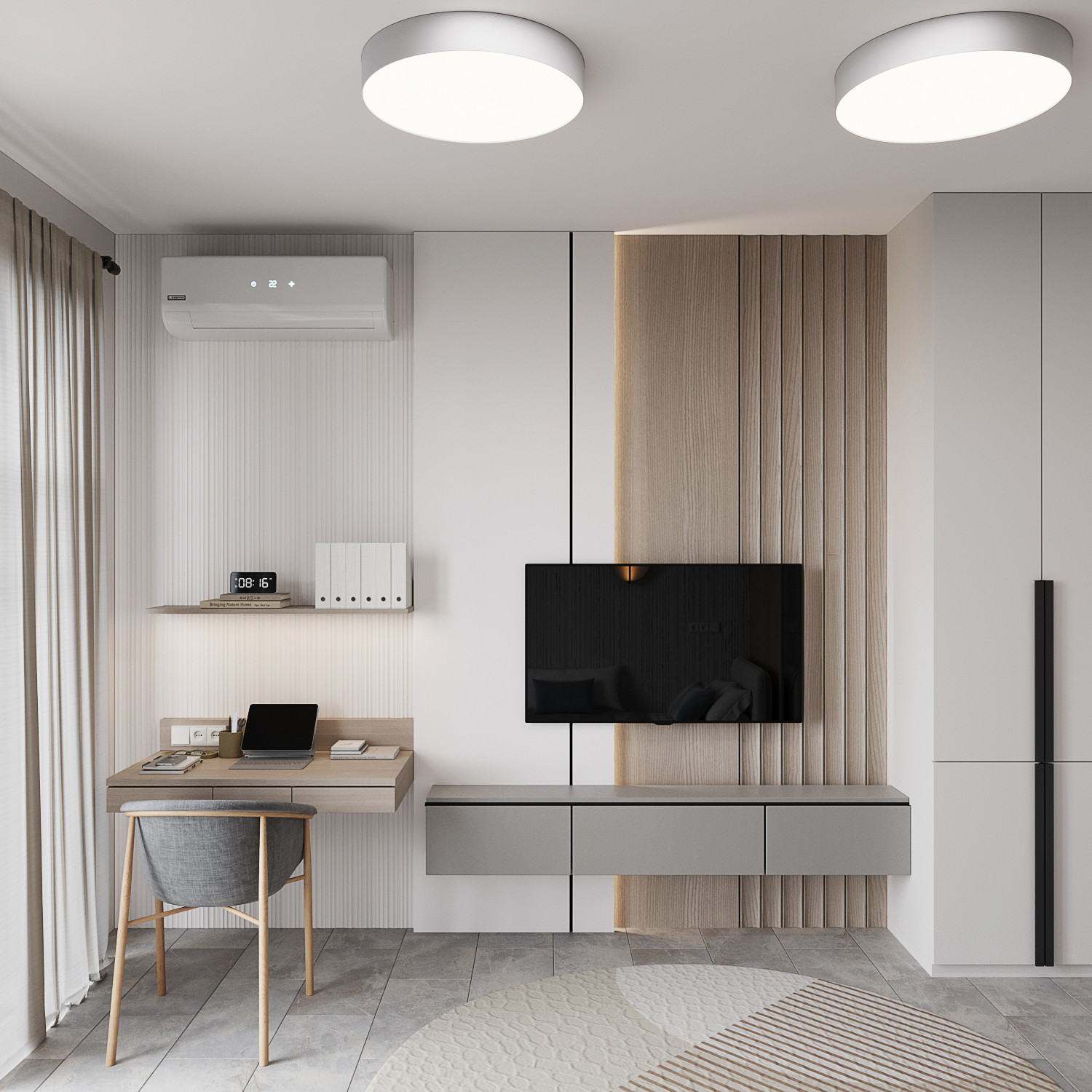 Частный дом в стиле джапанди