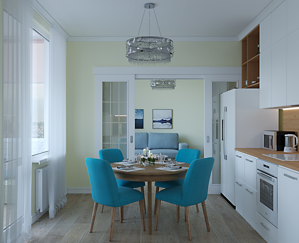 Дизайн интерьера кухни в скандинавском стиле