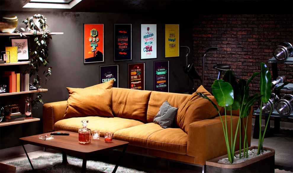 Дизайн мансарды