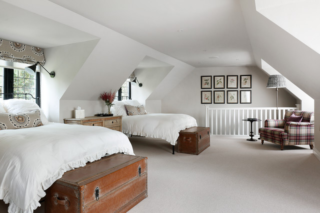 A Mock Tudor Style House In Radlett Traditional Bedroom