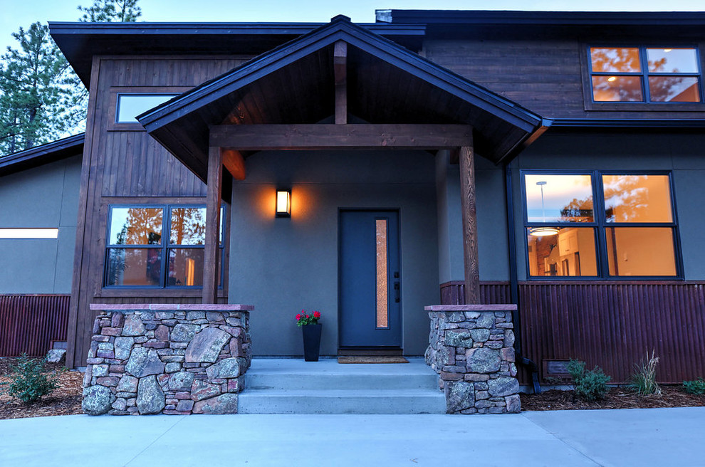 Home design - modern home design idea in Albuquerque