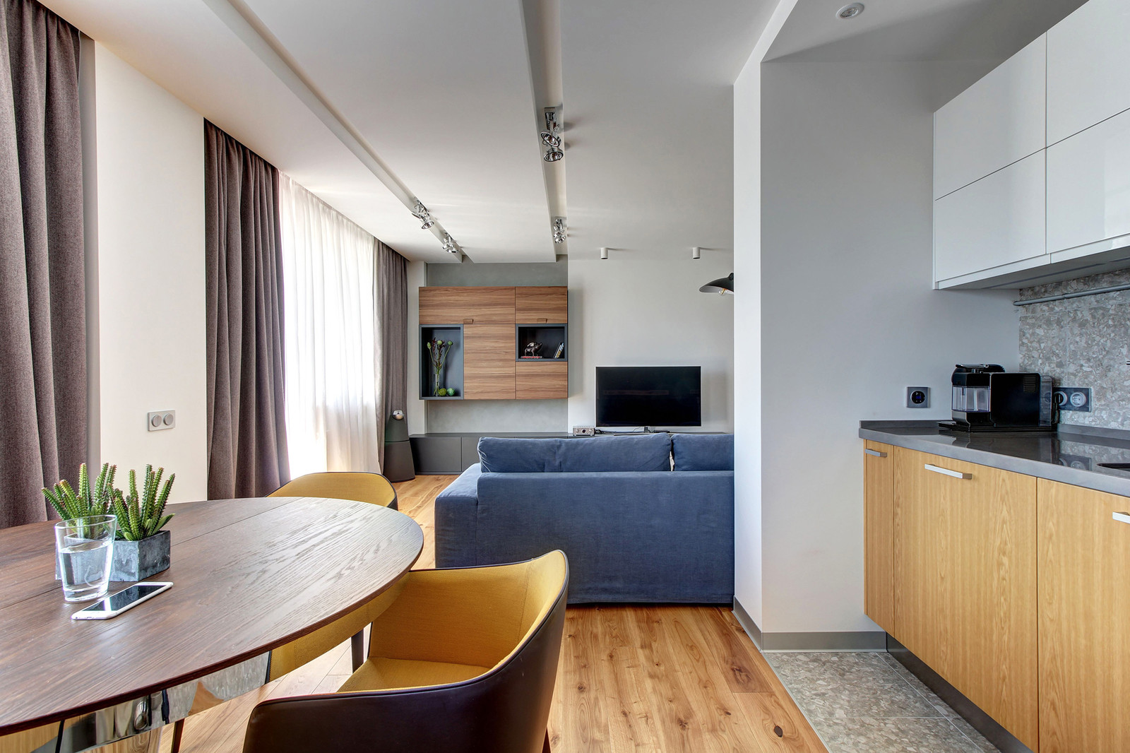 Гостиная-кухня