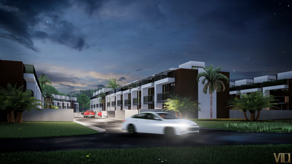 Визуализация Посёлка в г.Сочи