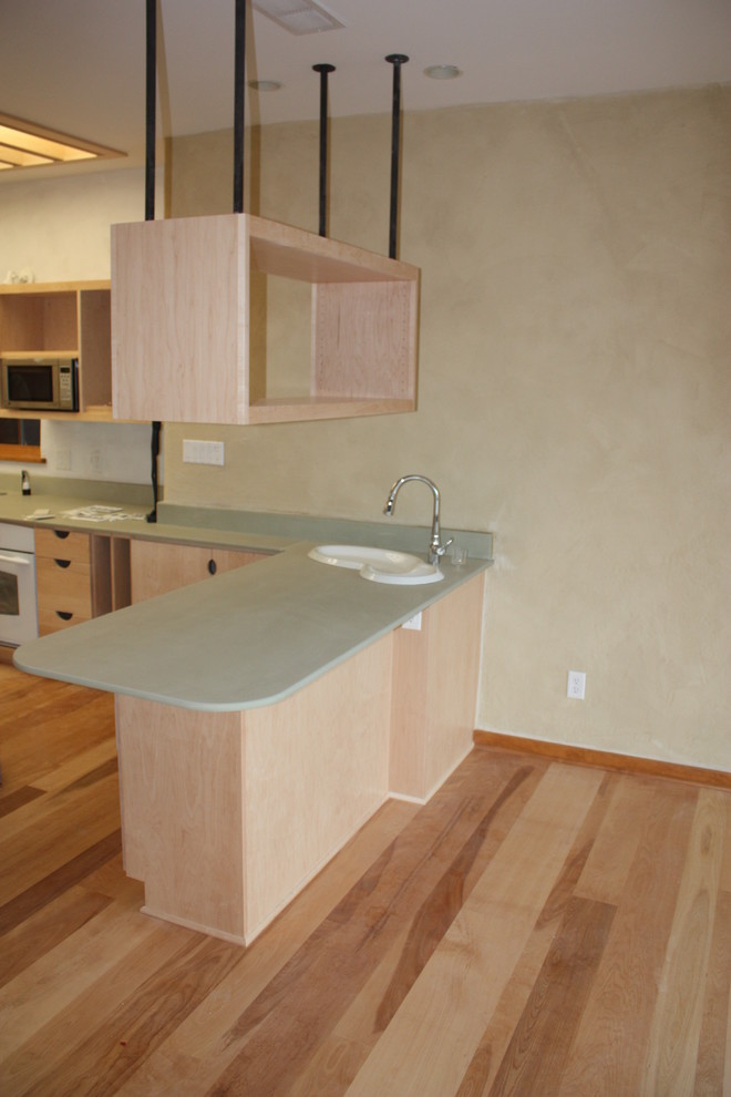 Minimalist home design photo in Milwaukee