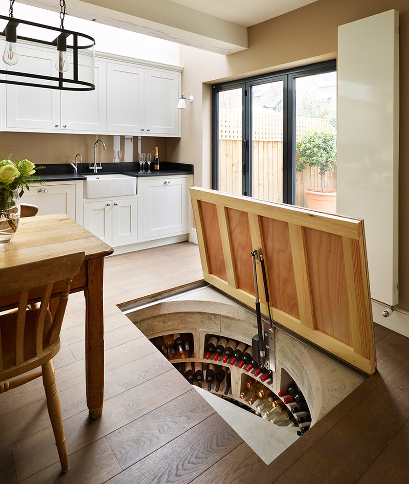 Design ideas for a contemporary home design in Sussex.