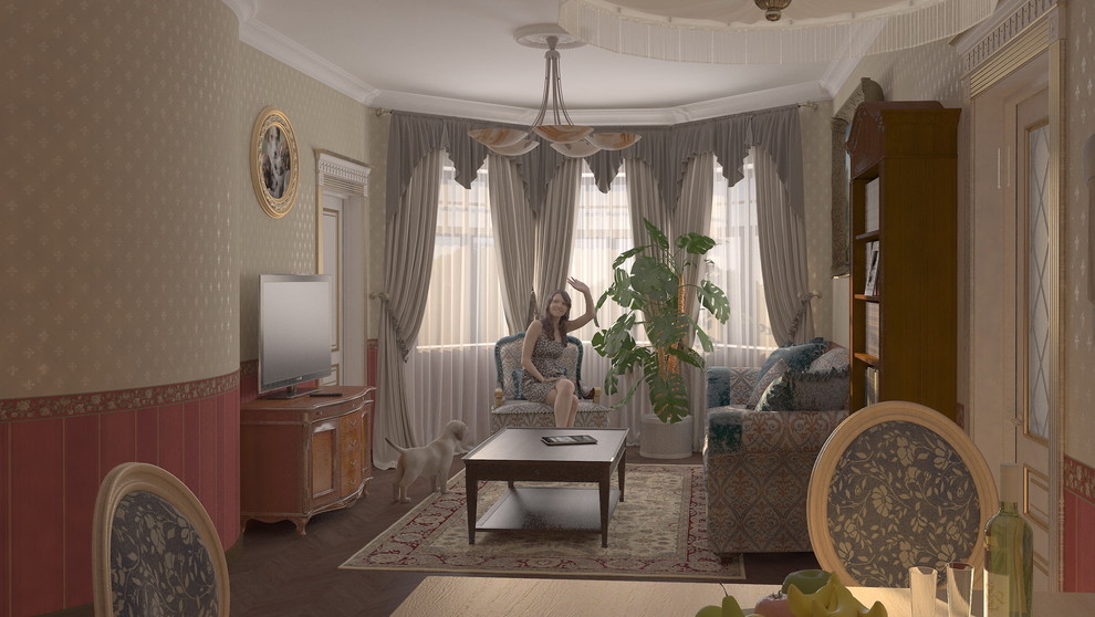 Вид из кухни