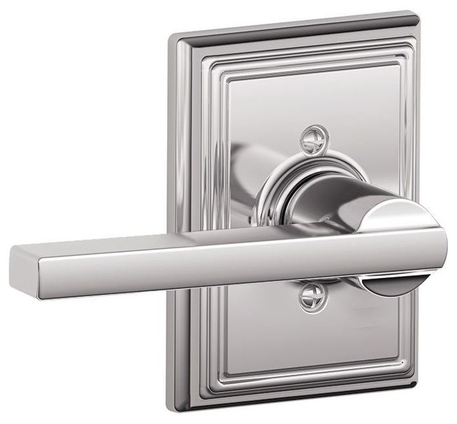 Schlage F170LATADD FSeries Latitude Single Dummy Door Lever Transitional Door Levers by