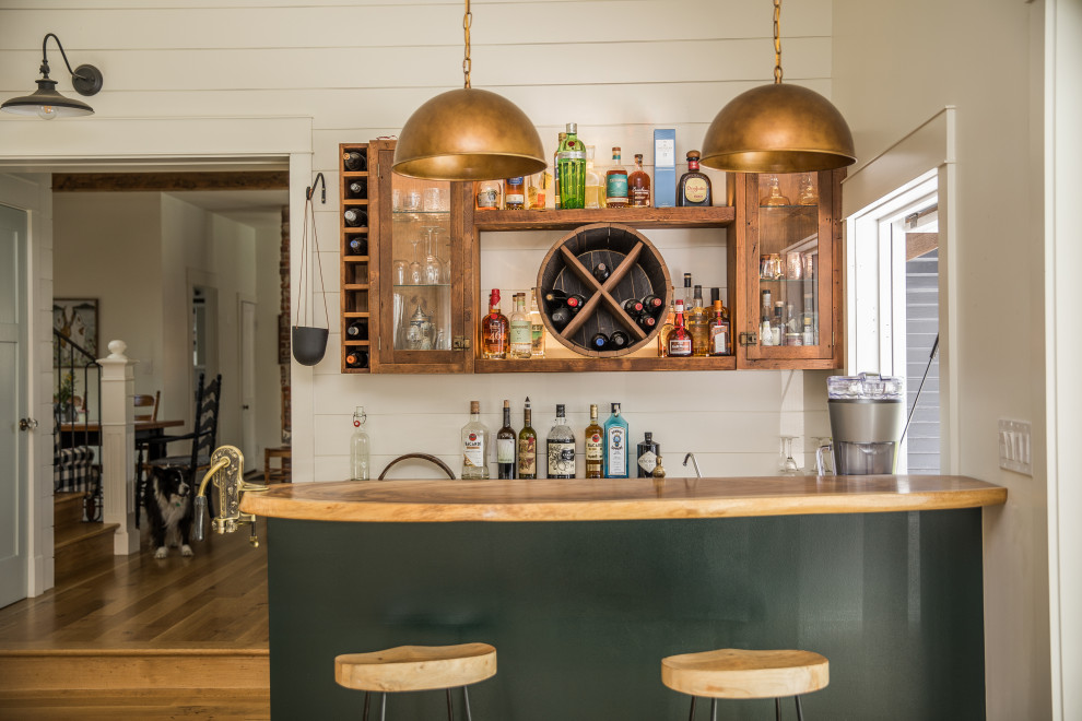 Natural Construction - Farmhouse - Home Bar - Denver - by Natural ...