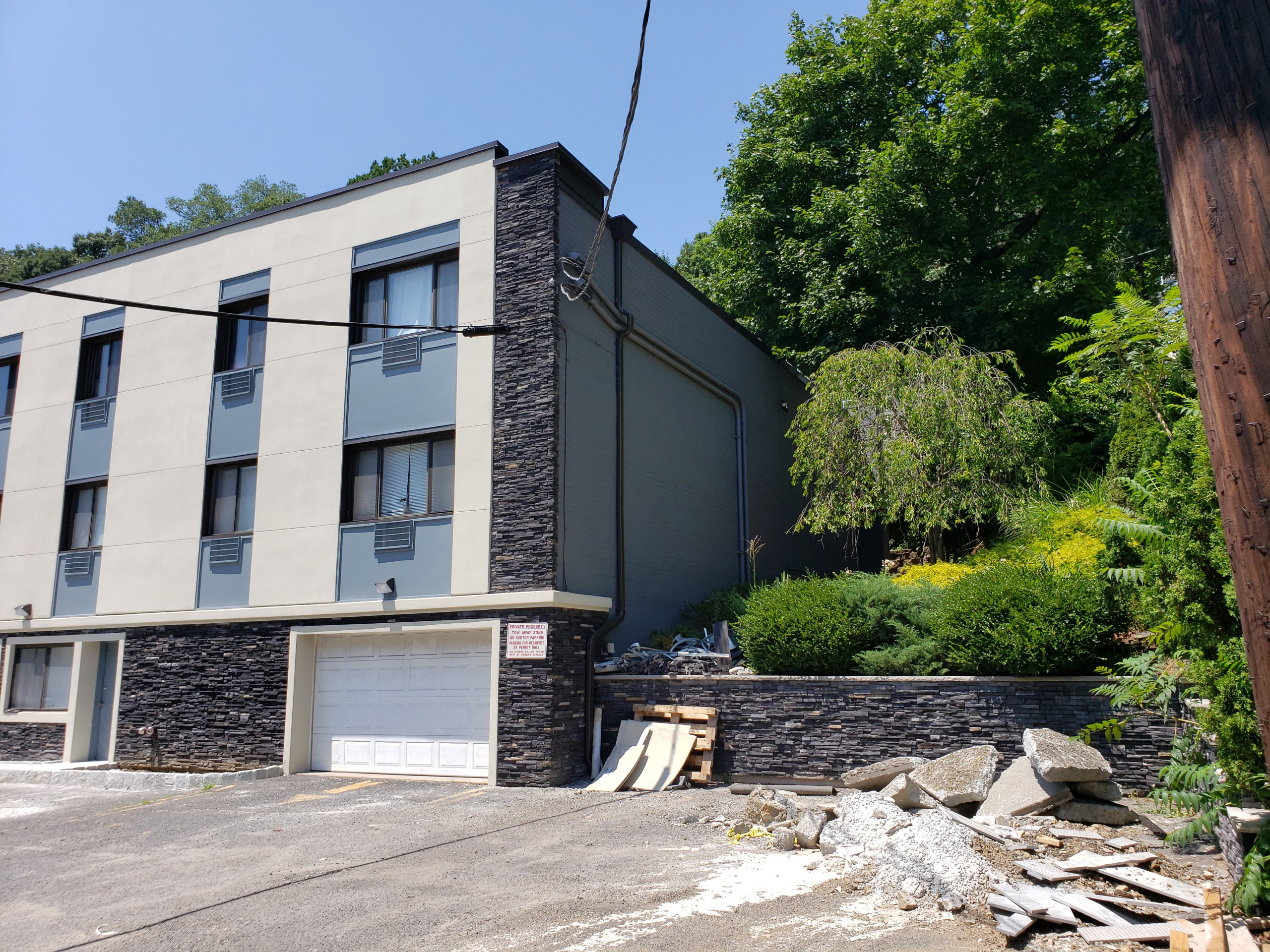 Exterior Renovation of Facade of Multi-Unit Building