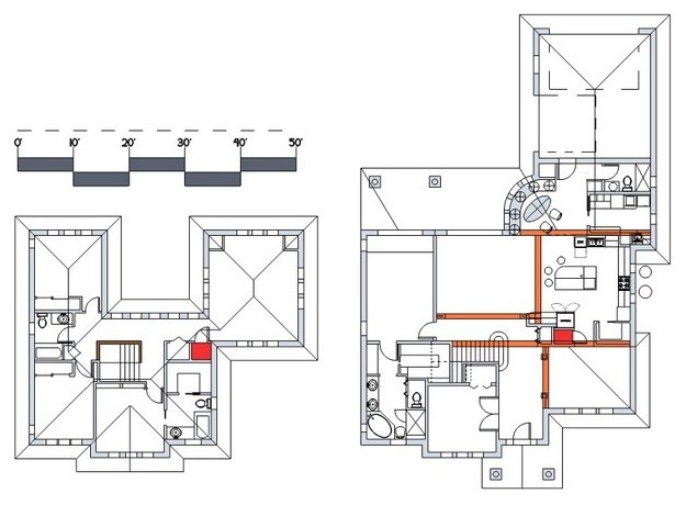 adding hvac to second floor