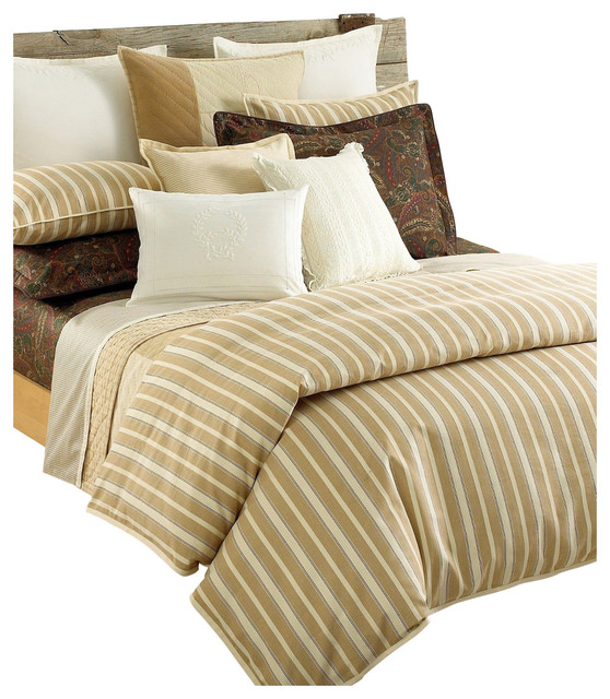 ralph lauren striped bedding