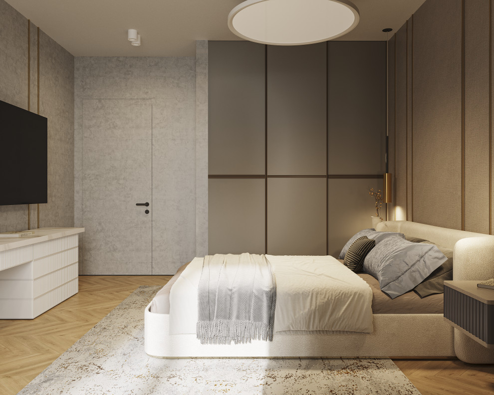 Дизайн-проект 1-комнатной квартиры Мегаполис-Парк