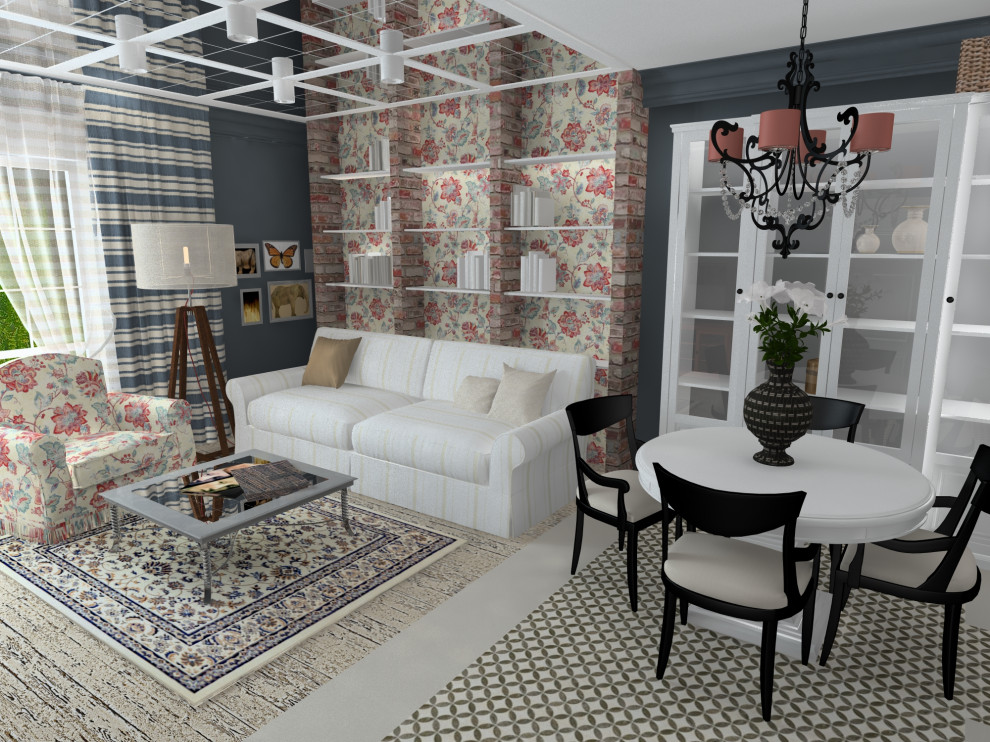 Коттедж с "винтажным лоском и английскими манерами"