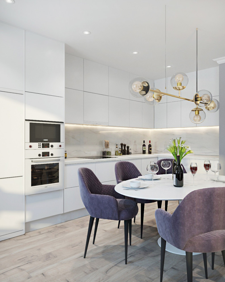 Дизайн проект 4-х комнатной квартиры в ЖК Планета