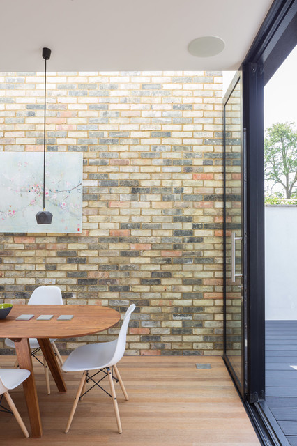 Stylish Central Cambridge Extension contemporary-dining-room
