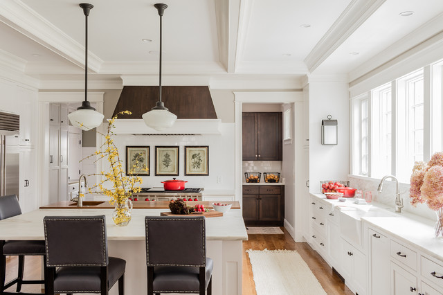 New England Home Feature traditional-kitchen
