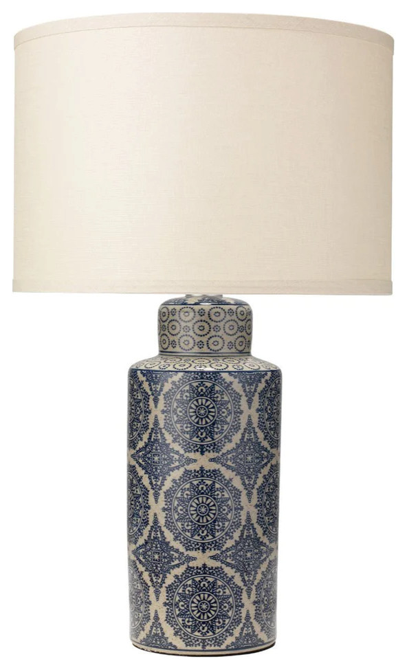 Avril Blue Table Lamp