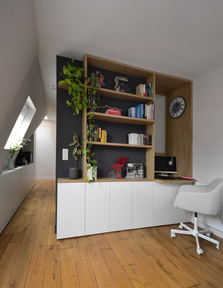 Aménagement appartement sous toiture mansardée