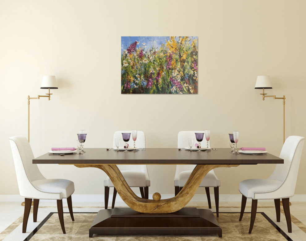 Работы художницы Дианы Маливани - Столовая - Дизайн интерьера (1)