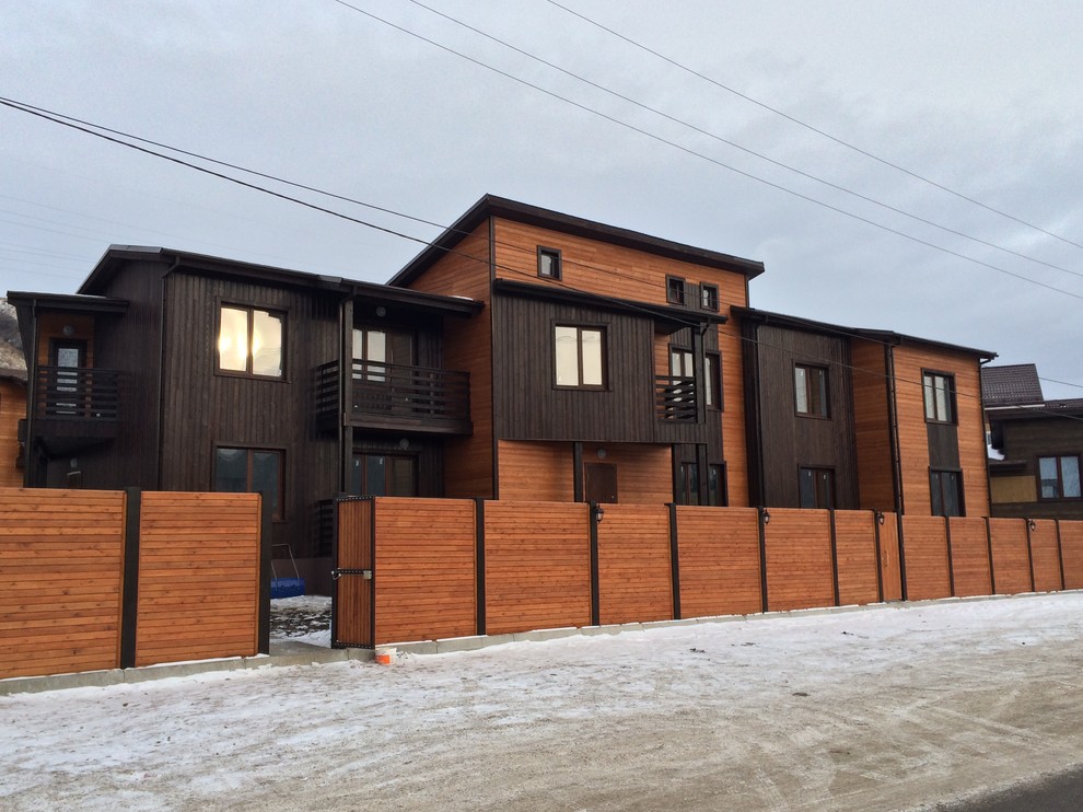 Европейский дворик в Красноярске