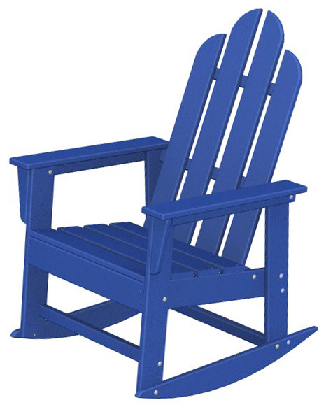 Polywood POLYWOOD® Long Island Rocker in Pacific Blue