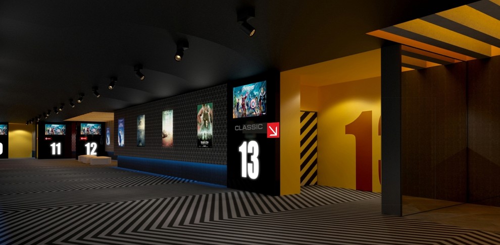 Дизайн-проект интерьера кинотеатра "Silver"
