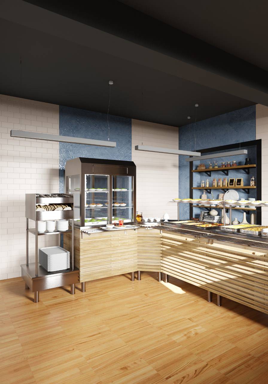 Кафе в стиле лофт