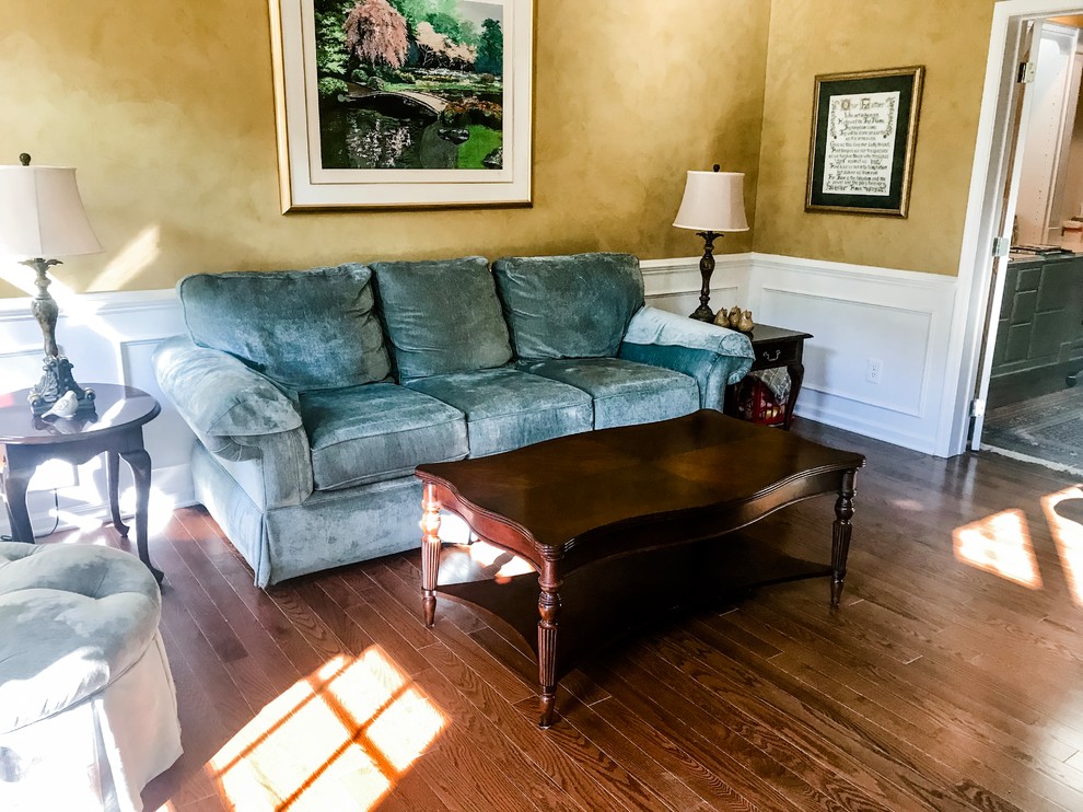 Living Room Refresh Before