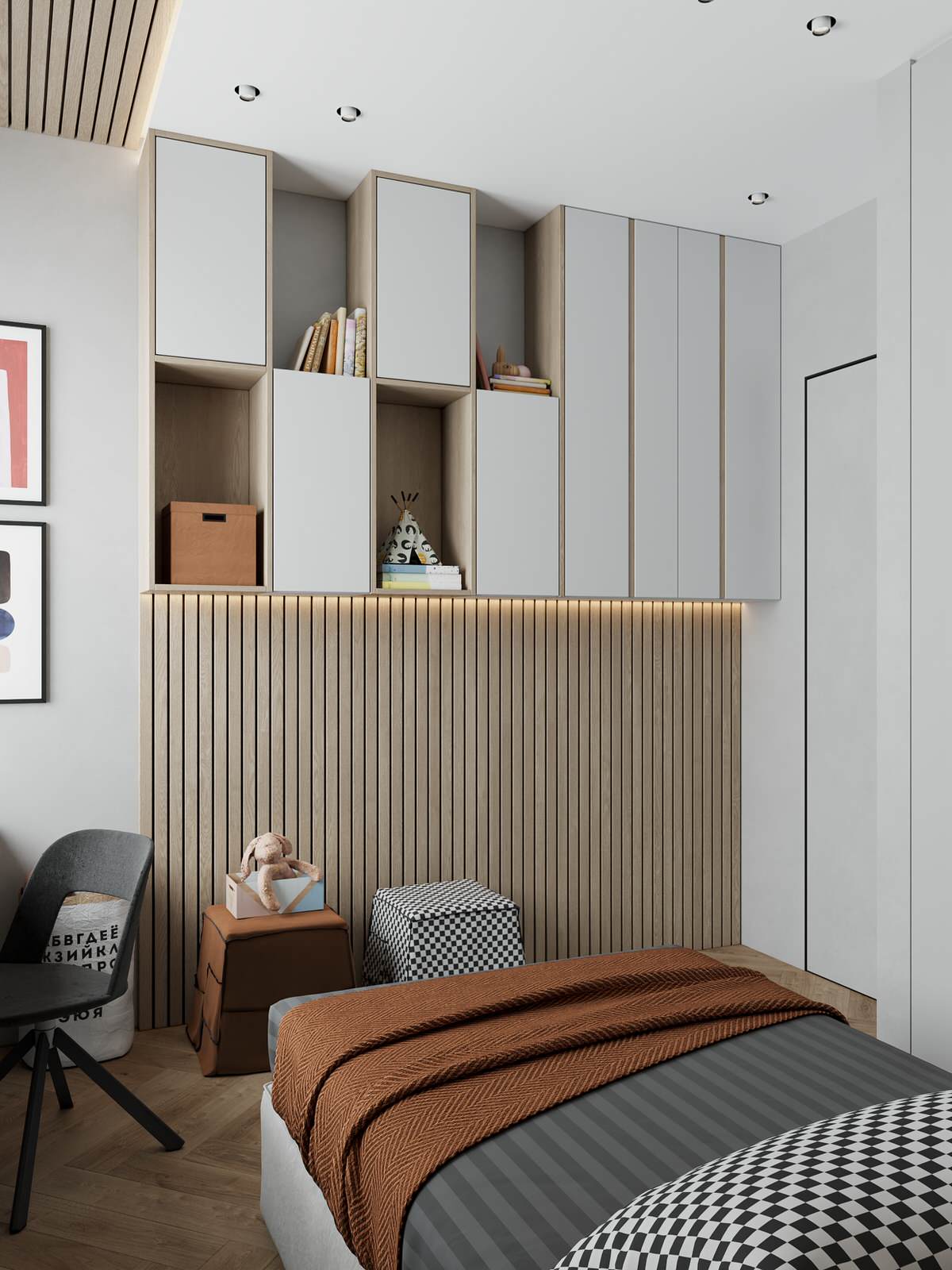 Дизайн трёхкомнатной квартиры в ЖК "Дом на Зелейной | Санкт-Петербург | Россия |