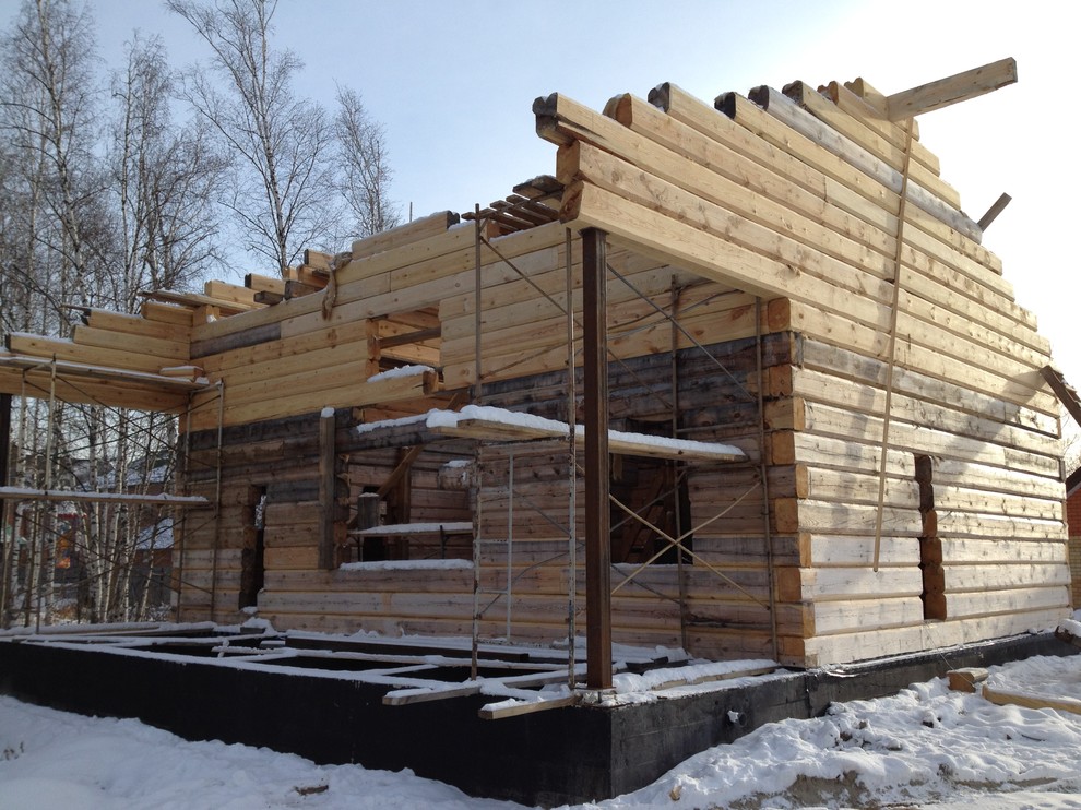 Гостевой дом с баней из бруса