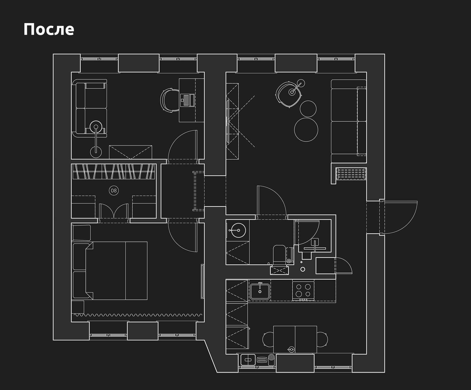План квартиры после