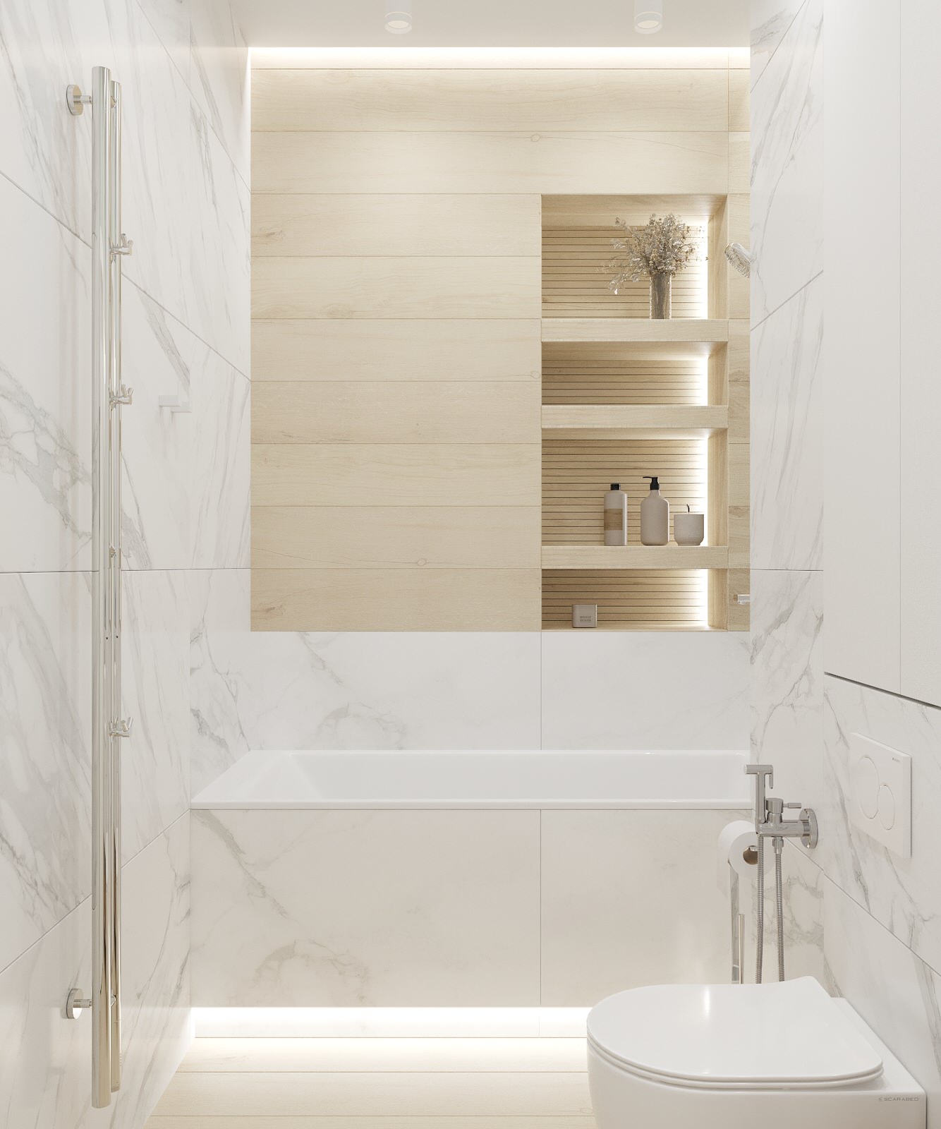 Ванная комната в ЖК Аристократ